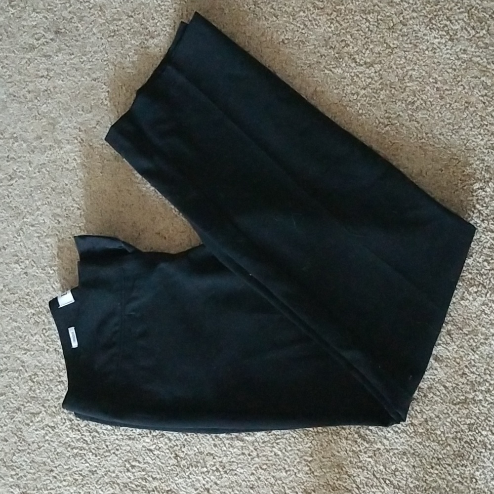 Size 4 Elle Black Wide Waistband Trousers